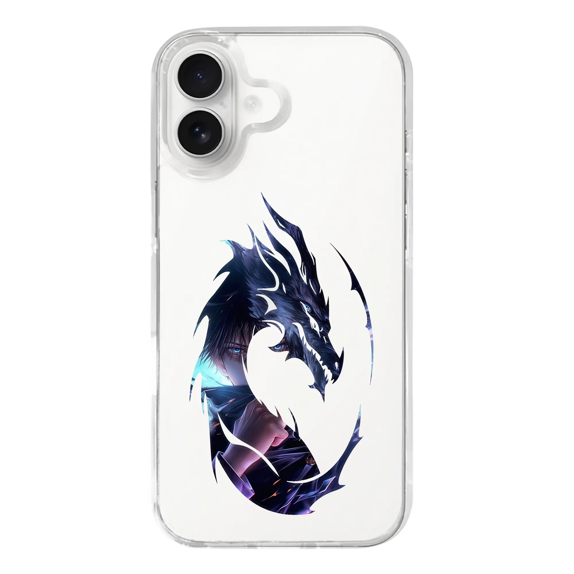 呪術廻戦 グッズ,伏黒 恵 - iPhone 17シリーズ 透明スマホケース – 薄型・耐衝撃・精密フィット保護カバー